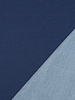 Poppy fabrics blue denim look - french terry