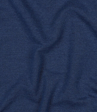 Poppy fabrics blue denim look - french terry