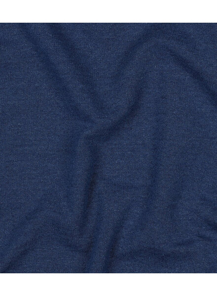 Poppy fabrics blue denim look - french terry