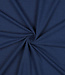 Poppy fabrics blauw denim look - french terry