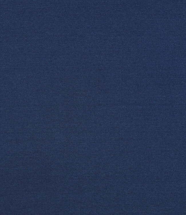 Poppy fabrics blauw denim look - french terry