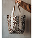 zebra walnut - linnen look canvas