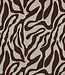 zebra walnut - linnen look canvas