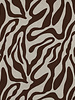 zebra walnut - linnen look canvas