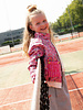 Poppy fabrics Oilily style pink - quilted cotton - stepper