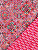 Poppy fabrics Oilily style pink - quilted cotton - stepper