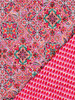 Poppy fabrics Oilily style pink - quilted cotton - stepper