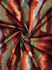 Poppy fabrics multicolor abstract stripes - cotton satin
