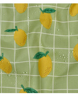 coated katoen / canvas citroenen groen