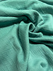 Tetra Double Gauze Apple Blue-Sea Green - 160 cm width
