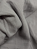 Tetra Double Gauze Grey - 160 cm width
