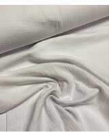 tetra double gauze wit - 160 cm breedte