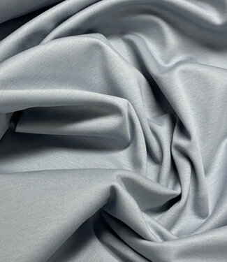 Madeline combed cotton interlock / jersey - light blue