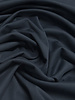 Madeline gekamde katoen interlock / tricot  - marineblauw