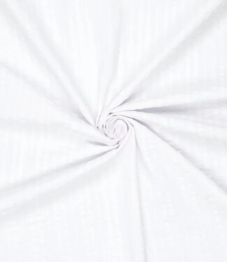 Madeline white seersucker cotton