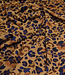 Madeline leopard bruin blauw - viscose