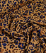 Madeline leopard bruin blauw - viscose
