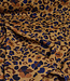 Madeline leopard bruin blauw - viscose