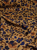 Madeline leopard brown blue - viscose