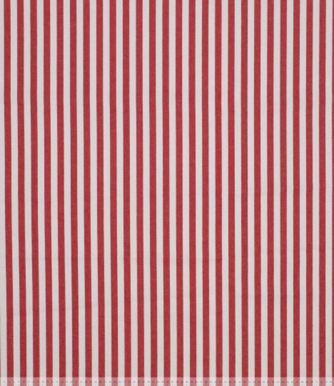rood gestreept -  prachtige denim / twill gabardine