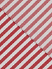 rood gestreept -  prachtige denim / twill gabardine