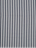 jeansblauw gestreept -  prachtige twill gabardine