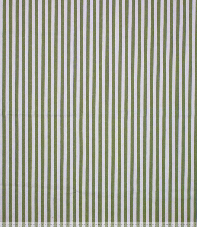 groen gestreept -  prachtige denim / twill gabardine