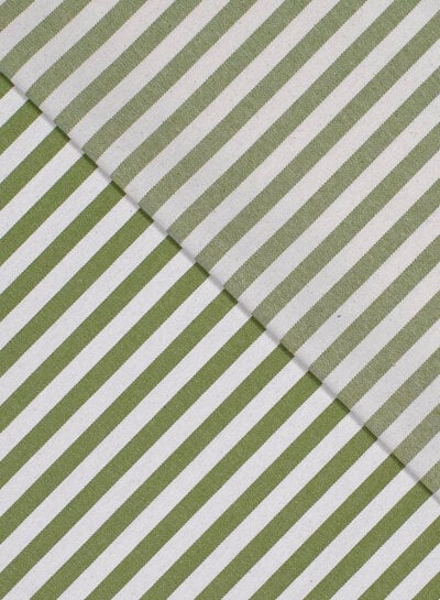 green striped - beautiful denim / twill gabardine