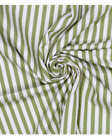 groen gestreept -  prachtige twill gabardine
