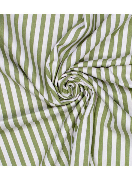 green striped - beautiful denim / twill gabardine