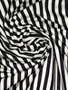anthracite striped - beautiful denim / twill gabardine
