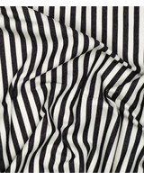 antraciet gestreept -  prachtige twill gabardine