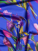 Marylene Madou tulips on deep blue  - prachtige print op zachte popeline katoen