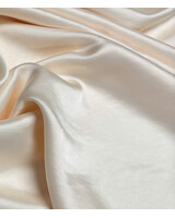 A la Ville gebroken wit - satijn viscose - qualité haute couture