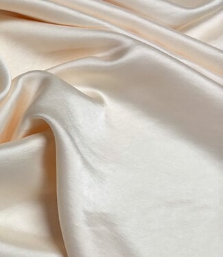 A la Ville off-white - satin viscose - haute couture quality