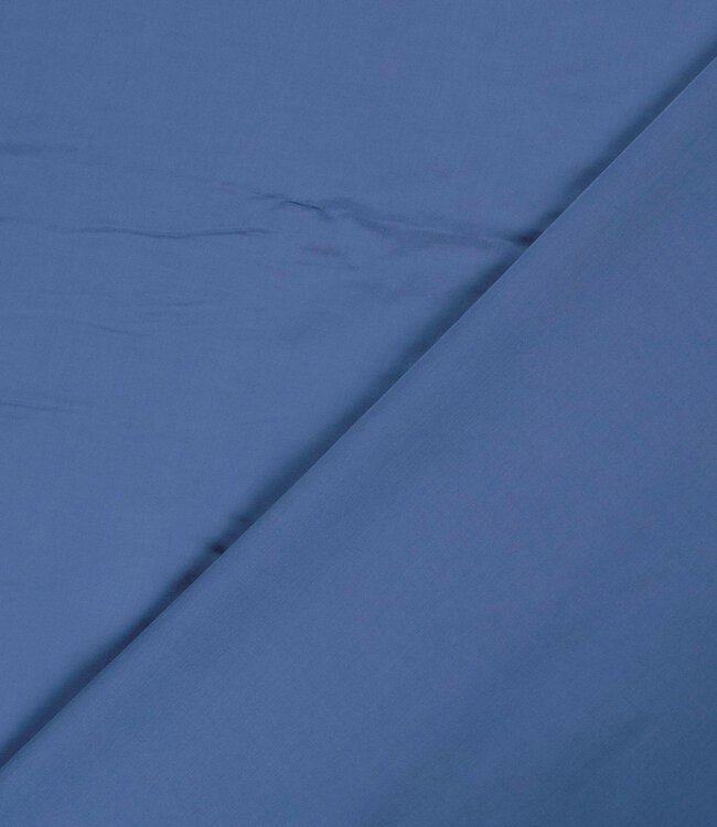 jeansblauw - sandwashed viscose