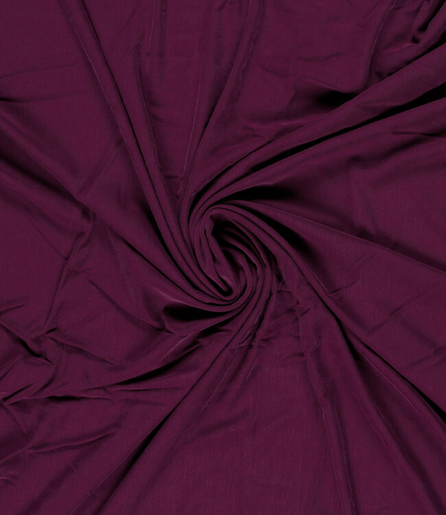 donker fuchsia - sandwashed viscose jersey