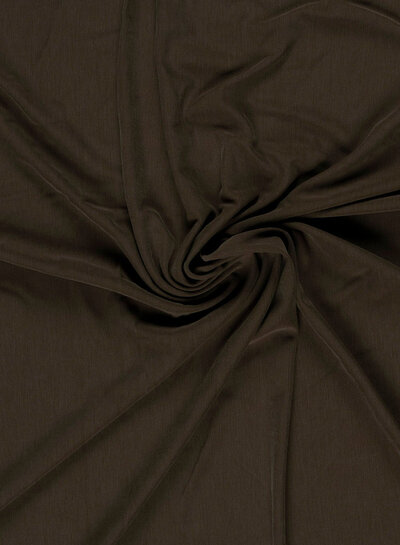 brown - sandwashed viscose jersey