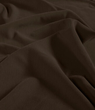 brown - sandwashed viscose jersey