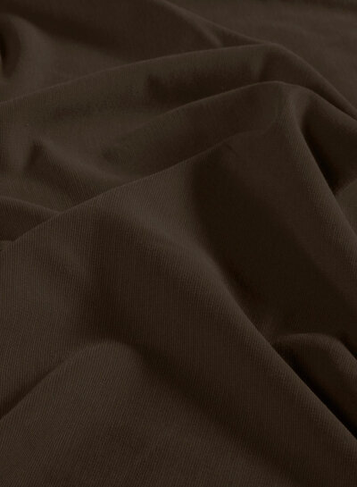 brown - sandwashed viscose jersey