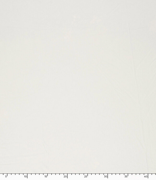 gebroken wit  - sandwashed viscose jersey