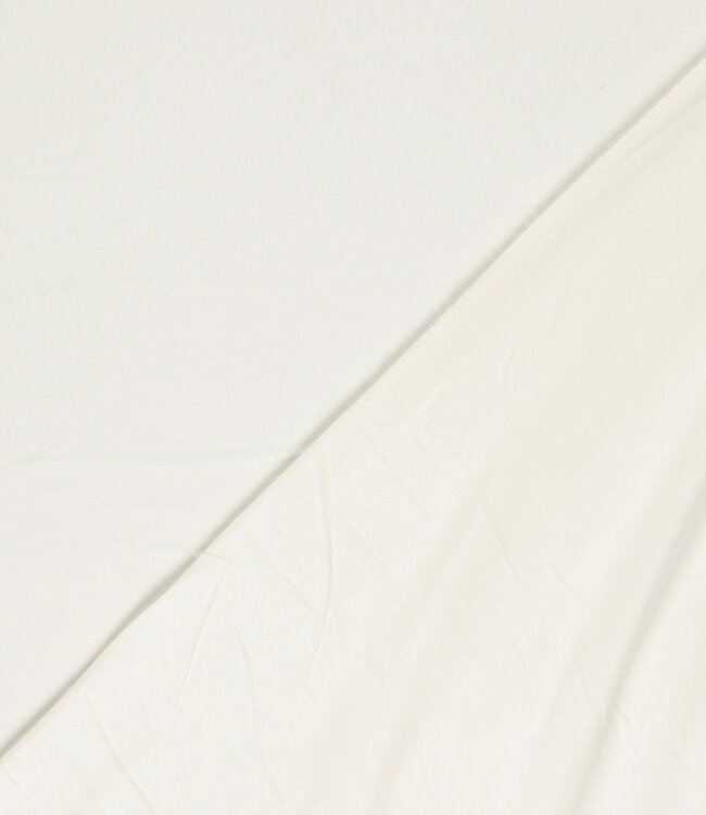 gebroken wit  - sandwashed viscose jersey