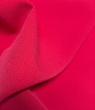 A la Ville candy pink - stylish woven fabric - wrinkle-free - high quality (Italy)