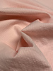 Fibremood light pink with subtle lines - seersucker