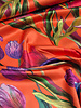 Marylene Madou tulips on fire - prachtige viscose satijn
