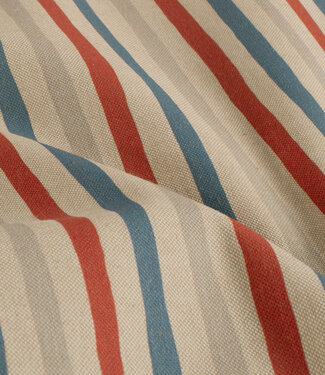 Madeline The Red & Blue - linnen look canvas
