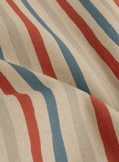 Madeline The Red & Blue - linnen look canvas