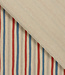 The Red & Blue - linnen look canvas