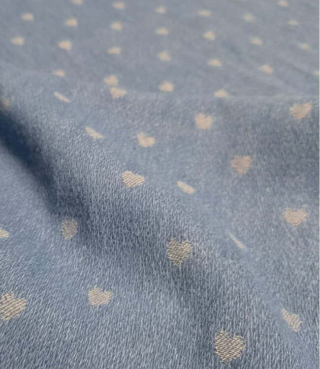 denim jacquard hartjes