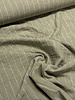 Fibremood mint grey striped - linen look viscose blend